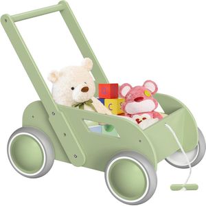 Houten Loopwagen voor Baby's - Activiteit Design voor peuters