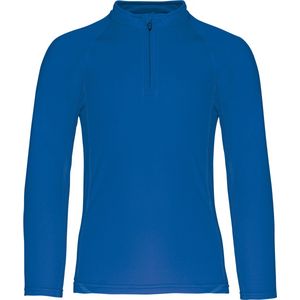 PROACT® Sportshirt met lange mouwen ¼ ritssluiting voor kinderen PA346 - Sporty Royal Blue - 10/12 years (10/12 ans)