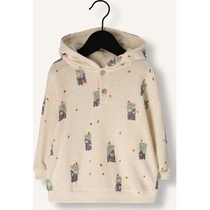 PLAY UP Printed Jersey Sweater B Truien & Vesten Unisex - Sweater - Hoodie - Vest- Ecru - Maat 68