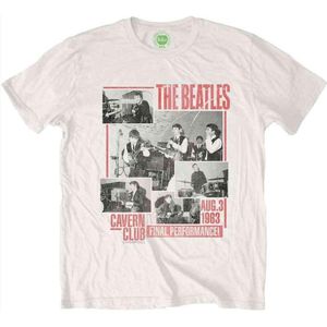 The Beatles - Final Performance Heren T-shirt - XL - Wit