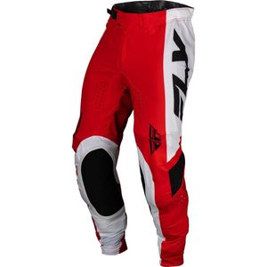 Fly Racing - MX-Pants Lite Boa 70310 - Offroad Motorbroek - Rood-Wit-Zwart