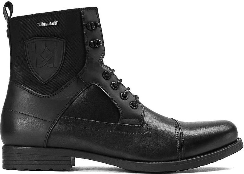 Kazar - Zwarte Herenlaarzen - Leer