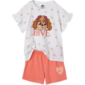 Vertbaudet Tweekleurige pyjamashort meisjes Paw Patrol®