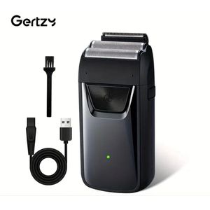 2in1 Gertzy Scheerapparaat - Body Shaver + Precisie/Baardtrimmer - Usb-Oplaadbare 2in1 Trimmer - Perfecte Reiseditie - Ultieme Lichaamshaar Verzorging voor Dames en Heren - Zwart