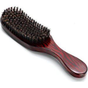 Natuurlijke Boar Bristle Haarborstel - Voor Smoothing en Styling - 1 stuk