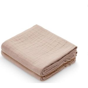 Cam Cam Copenhagen -  Hydrofiele doeken (70x70cm) 2 stuks - Hydrofiele doeken - Dusty Rose