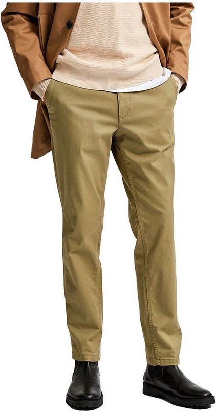 Selected - Slim Miles Flex - Chino Broek - Biologisch Katoen