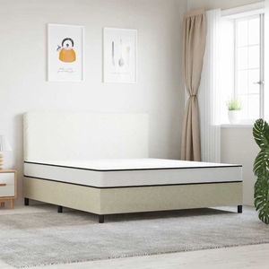 The Living Store Binnenveringmatras middelhard 180x200 cm - Binnenveringmatras - Matras - Slaapcomfort - Medium Hard - 180x200cm