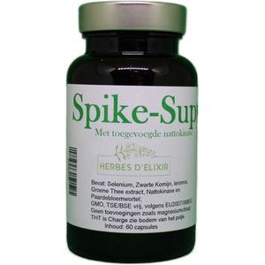 Herbes D'elixir Spike-Support - Voedingssupplement Capsules - 60 Stuks - Ondersteuning Gezondheid