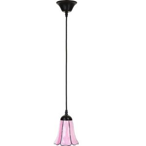 Art Deco Trade - Tiffany Hanglamp aan snoer Liseron Pink