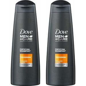 Dove Men+Care - Thick Shampoo - 2 x 250 ml