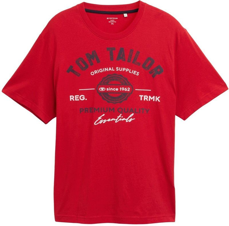 Tom Tailor Plus Size - T-shirt met logoprint
