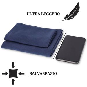 Zachte microvezel-handdoek - absorberend en snel drogend - 1 stuk - 9 kleuren