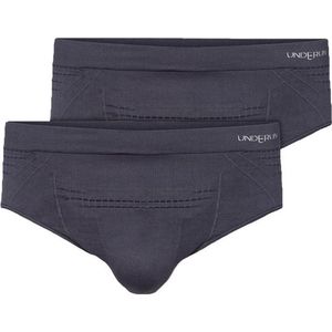 Underun Heren Slip Duo Pack Grijs/Grijs - Hardloopondergoed - Sportondergoed - S