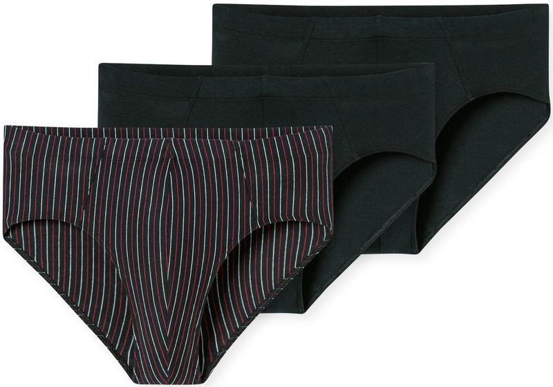 SCHIESSER Slip '95/5'  rood / zwart