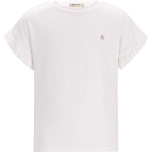 Like Flo - Emma Flo girls ruffle sleeve end - Off white - Maat 158-164