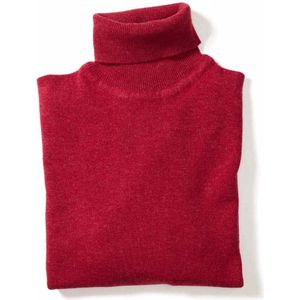 Osborne Knitwear Trui met rolkraag - Lamswol - Poppy Melange - S
