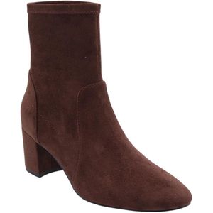 Bibi Lou - Enkellaarsjes - Bruin - Leer