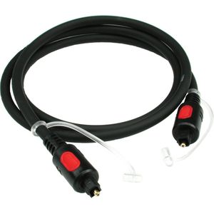 Klotz Toslink-kabel 1m Lichtwellenl. (POF), FOHTT01 - Glasvezel kabels