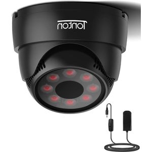 Infrarood schijnwerper IR-verlichting extra 20 m verlichtingslamp voor Quest3/Quest2/PS VR2 Playstation (PSVR2)/PS5 VR2/CCTV-bewakingscamera No-Light Disturbance 2M EU voeding zwart