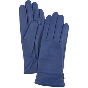 Gaucho Nellie dames handschoenen | Leer | Maat 6,5 | medium blauw
