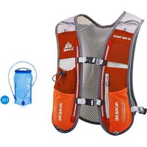 5L Lichtgewicht Hydratatie Rugzak voor Outdoor Wandelen-Klimmen-Running-Fietsen met Systeem voor Mannen en Vrouwen (Oranje-15 l Waterzak)