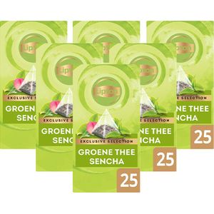 Thee lipton exclusive groene thee sencha 25x2gr | Pak a 25 stuk | 6 stuks