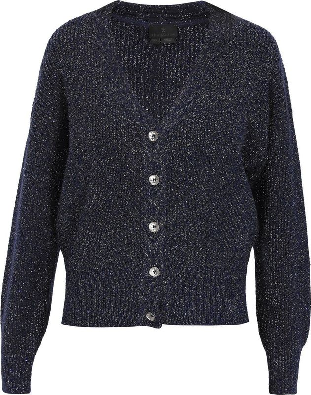 DreiMaster Klassik Gebreid vest  navy