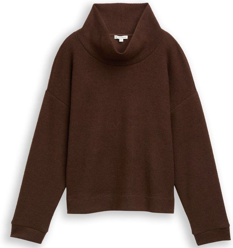 TOM TAILOR - Coltrui - Donkerbruin