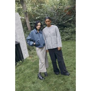 Object Kuna Jacket 131 Light Grey Melange