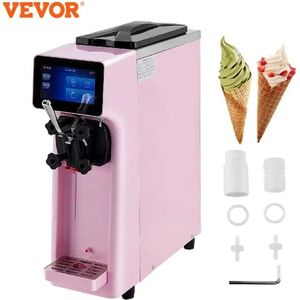 Ijs Maker - Softijsmachine - Softijs Maker - Ijs maker - 1 Smaak - Roze - 10-20 L/H - 1000W