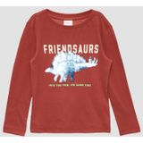 T-shirt - Lange Mouwen - 100% Katoen - Kinderen 2-9 Jaar