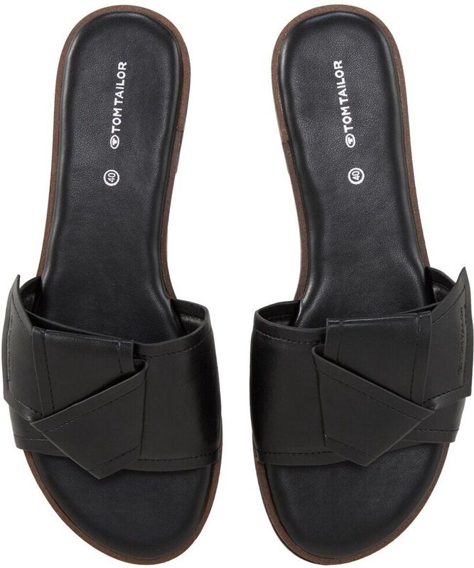 Merk - Muiltjes - Effen - Imitatieleer - Velcro Sluiting