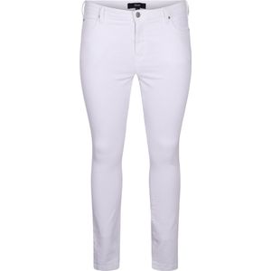 ZIZZI JPIPER, AMY JEANS Dames Jeans - White - Maat 50/78 cm