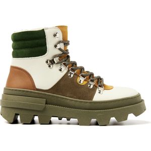 Lazamani Vere Dames Hiking Boots Leer Green Maat 41