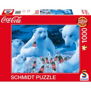 Coca Cola Puzzle 1000 Teile. Motiv Polarbären