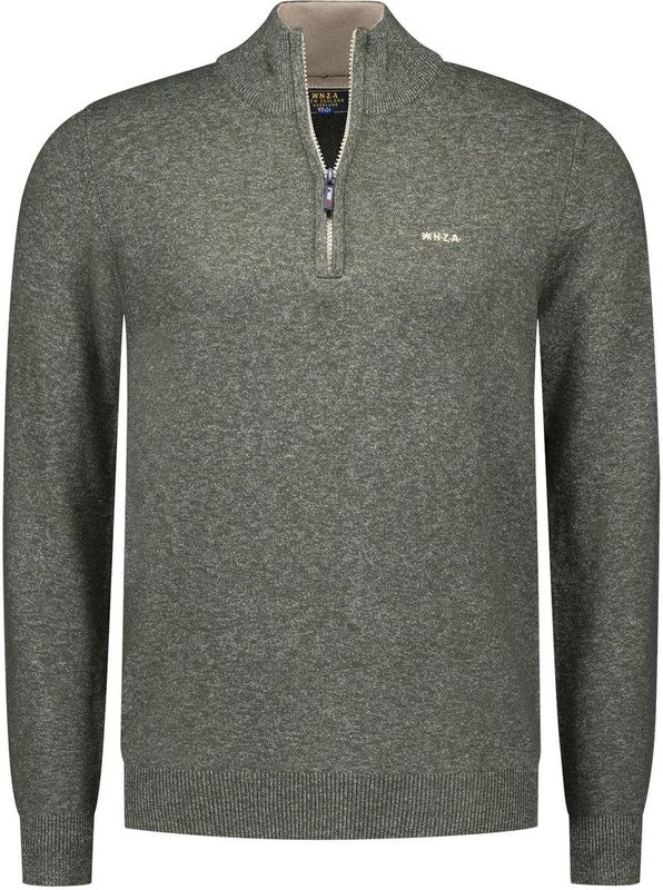 NZA - Heren pull - Maat S - Mannen - blauw - polyester