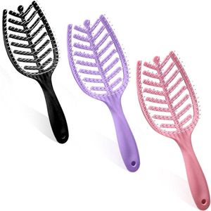 Detangling Hair Brushes Set - Perfect for All Hair Types