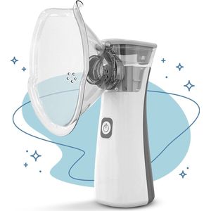 Aerosoltoestel inhalator - Inhalatieapparaat voor Kinderen, Volwassenen en Baby’s - Vernevelaar Inhalator - Nebulizer - Gezichtsstomer - 20 Ml inhoud