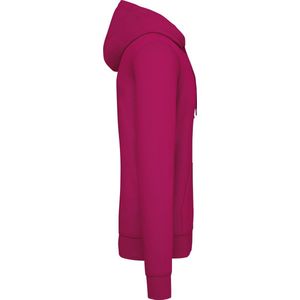 Kariban Ecologische herensweater met capuchon K4027 - Fuchsia - 3XL