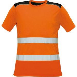 Knoxfield Signalisatie T-shirt HV fluor oranje, maat XL - EN471