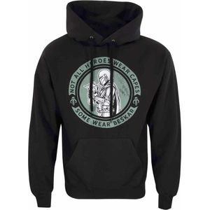 Disney Star Wars - The Mandalorian Wear Beskar Hoodie - M - Zwart