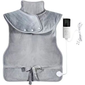 Elektrische Dekens - Elektrische Achterverwarmende Mat - Fluweel - Machinewasbaar