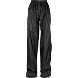 Ralka Regenbroek - Unisex - Waterdicht en met schoenbeschermer - Zwart - Maat S