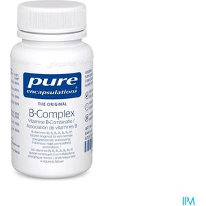 Pure Encapsulations - B-complex - Voor de Dagelijkse Aanvoer van alle B-Vitaminen - 60 Capsules