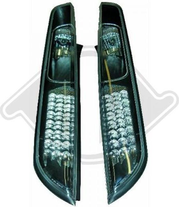 Diederichs - 1416996 - Achterlichten - Zwart - Set - LED