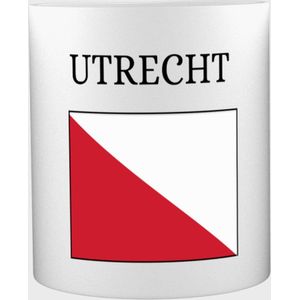 Akyol - utrecht koffiemok - theemok - Utrecht - toeristen - stad - vlag - geschenk - cadeau - kado - 350 ML inhoud