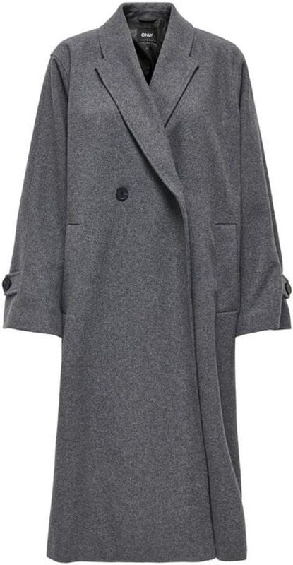 Onlmaisy - Jas - Omkeerbaar - Verstelbare Manchetten - Knoopsluiting - Zijzakken