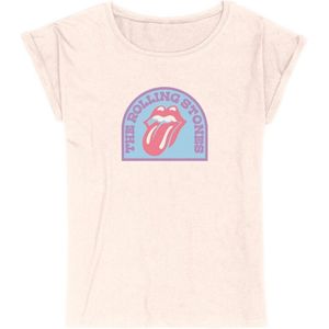 The Rolling Stones Sweet Little Tongue Dames T-shirt - roze - S