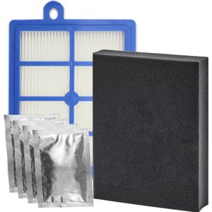 Filterset geschikt voor AEG LX7 en LX8 series - HEPA filter, geurzakjes, schuimfilter - stofzuiger allergiefilter - Vervangt AUSK11 starter kit FC8031/01 1184255014 7321423161707